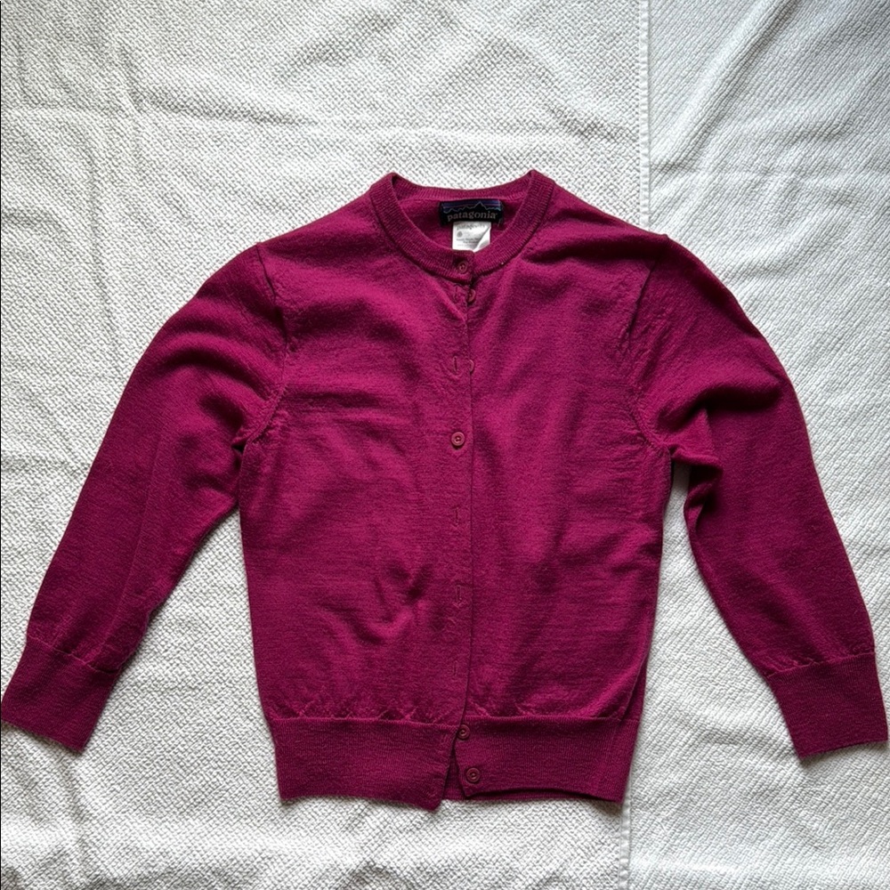Patagonia Women's Sweater in Rich Magenta